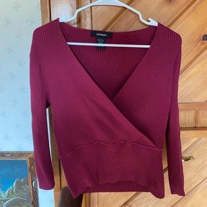 Express long sleeve top. Great for gatherings!
